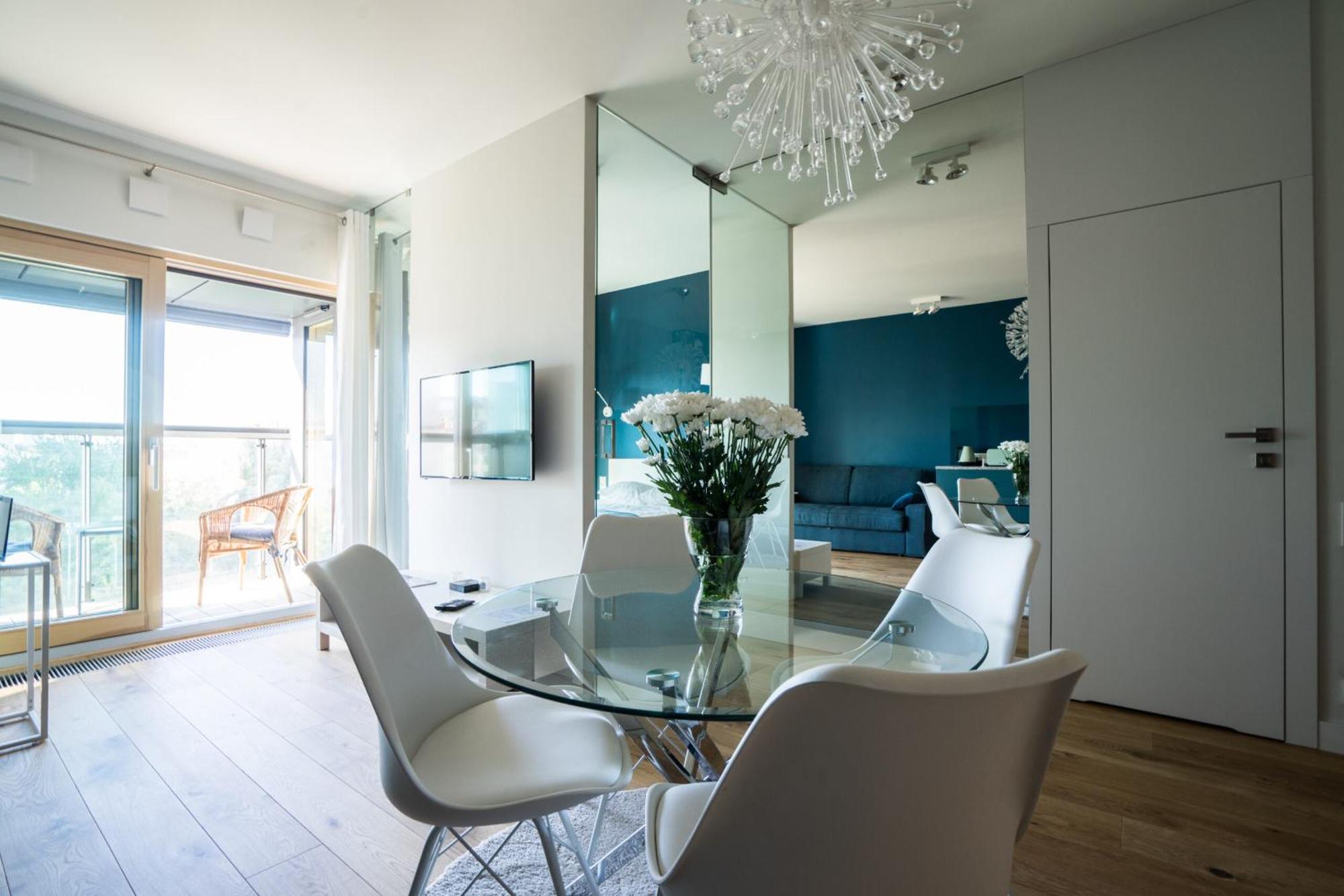 Vipwarsawapartments Sapphire Mennica Residence Buitenkant foto