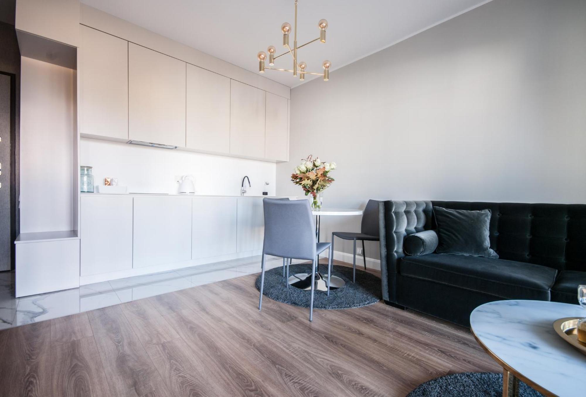 Vipwarsawapartments Sapphire Mennica Residence Buitenkant foto