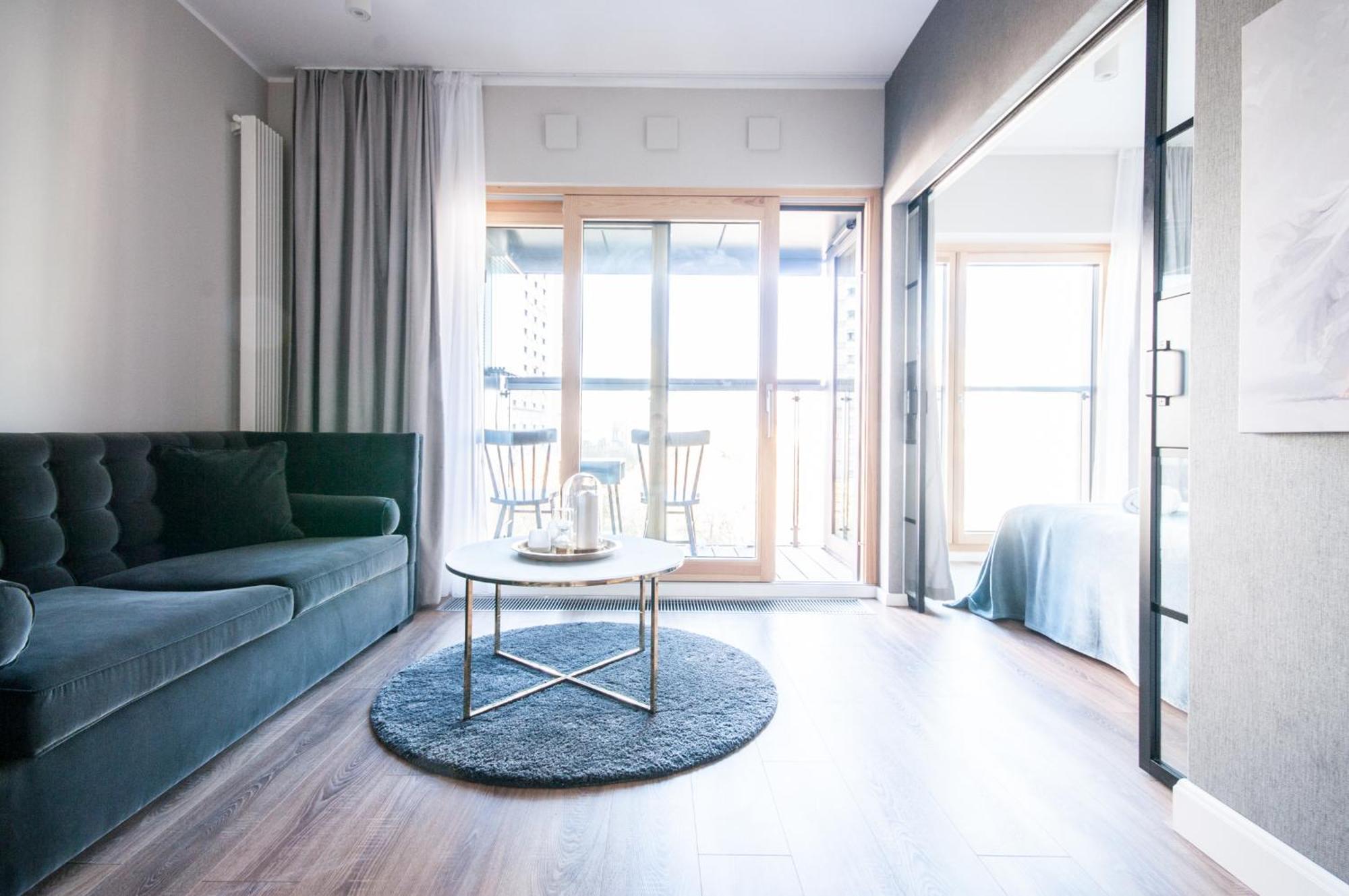 Vipwarsawapartments Sapphire Mennica Residence Buitenkant foto