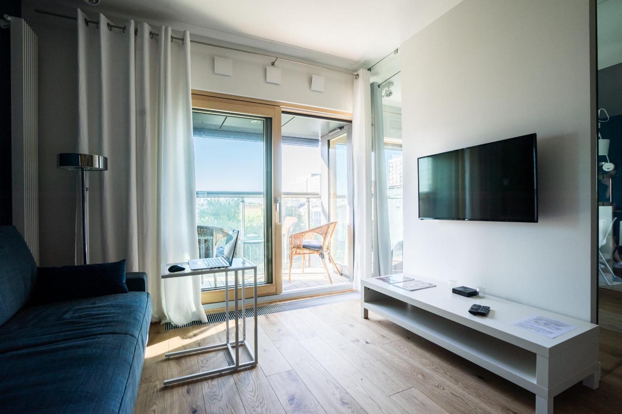 Vipwarsawapartments Sapphire Mennica Residence Buitenkant foto