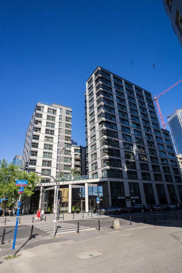 Vipwarsawapartments Sapphire Mennica Residence Buitenkant foto